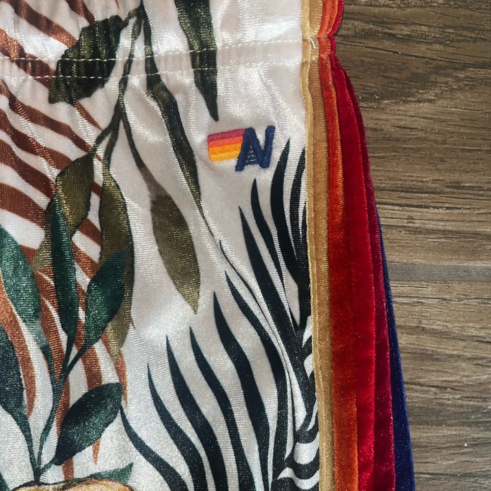 Aviator Nation Jungle Print velvet Pant RARE - Picture 4 of 6